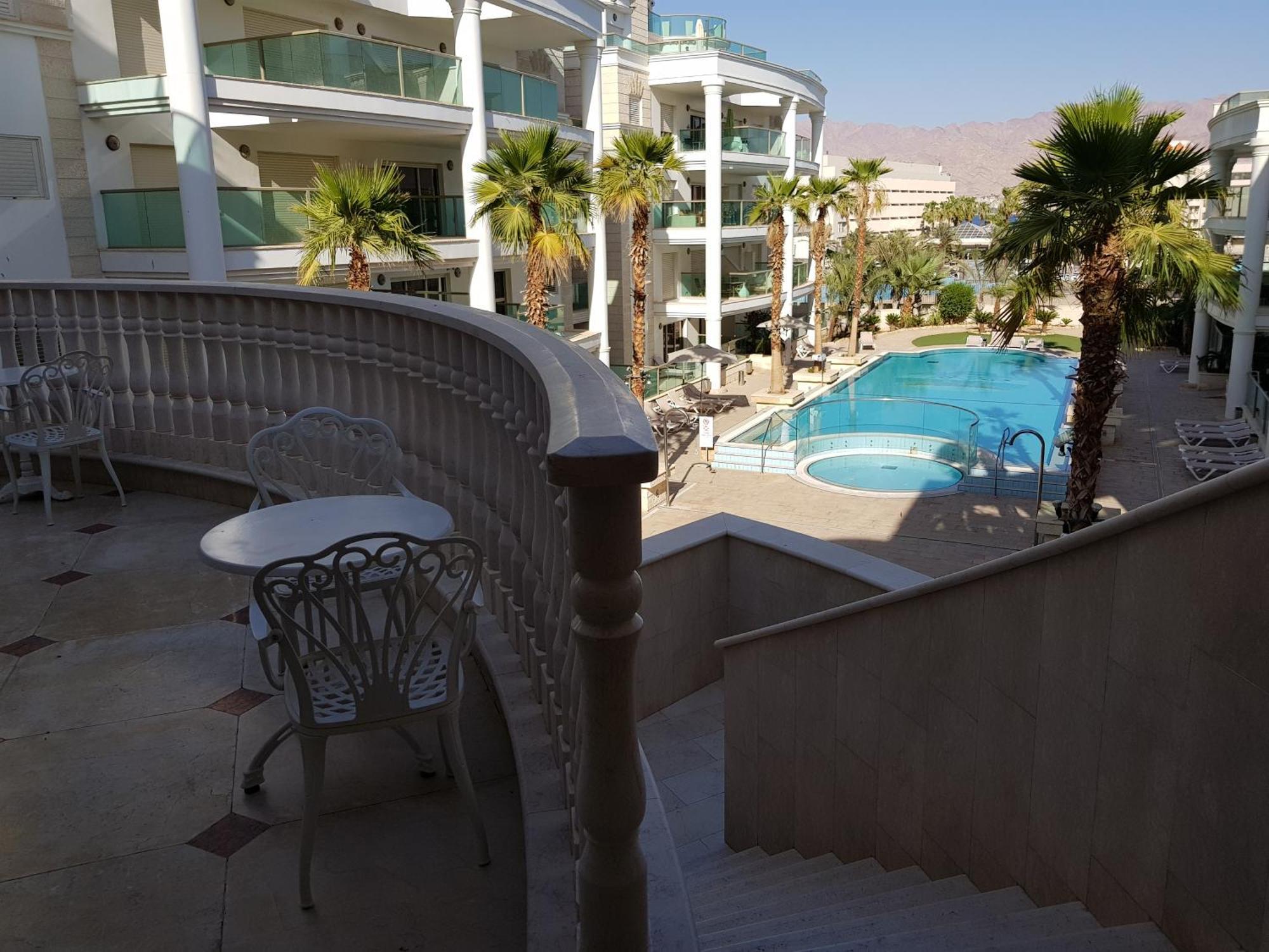 Palmore Top Luxury Penthause With Juccuzi First Line Of The Seaside Apartment Eilat Exterior photo